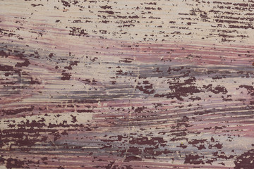 painted and shabby, weathered wooden wall surface