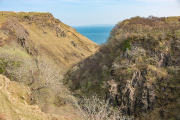 An Lethallt Landscape Panorama Highlands Isle of Skye Scotland