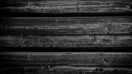 Alte dunkle grau schwarze rustikale Holztextur - Holz Hintergrund