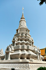 Phnom Penh Royal Palace in Cambodia