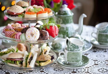 traditional English tea, high tea