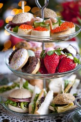 traditional English tea, high tea