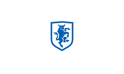 Bull shield logo