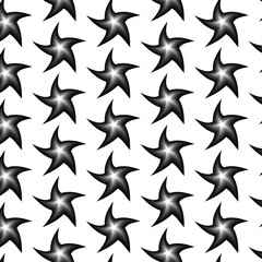 Patrón de estrellas torcidas