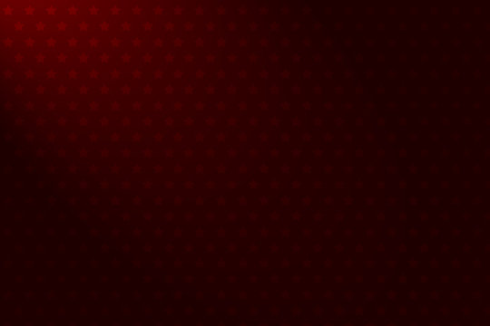 White and red background with red stars and soft blurred surfaces for the 4th of July Memorial Day; And other patriotic holidays