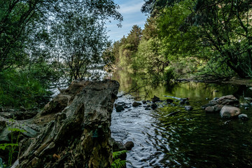 Obraz premium The Barranca, Navacerrada, Madrid, Spain