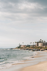 The Pacific Ocean and Windansea Beach, in La Jolla, San Diego, California