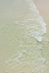 Fototapeta na wymiar Pensacola Beach in Escambia County Florida, on the Gulf of Mexico, USA