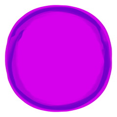 circle purple colors with watercolor texture for background, purple circle empty frame of water color, banner art circle frame mixed of multicolor, circle frame purple watercolor banner blank