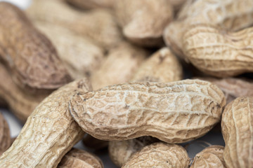 group of peanuts macro