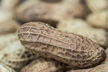 group of peanuts macro