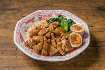 魯肉飯 ルーローハン　Taiwanese dish of  minced pork rice