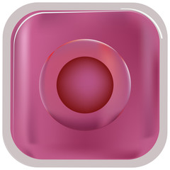 Open bottle of nail polish