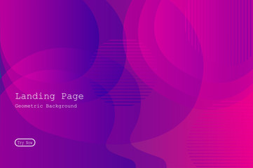 Colorful geometric background with gradient motion shapes composition. Eps10