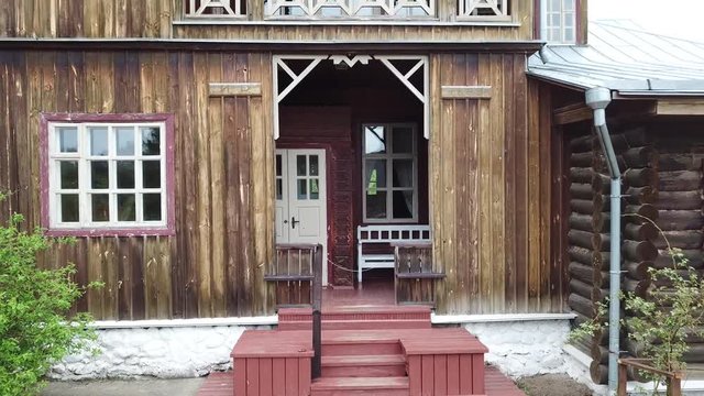 Spring at the I.E. Manor Museum Repina Zdravnevo