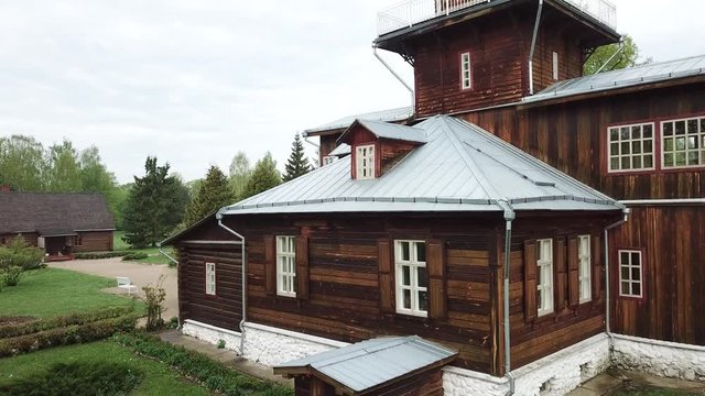 Spring at the I.E. Manor Museum Repina Zdravnevo