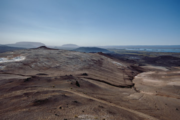 Fototapeta na wymiar view of the volcano