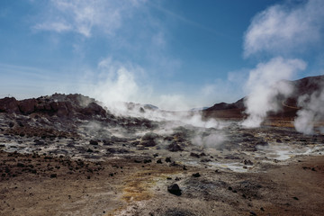 Iceland Geothermal Steam Vents