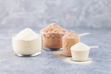 Protein shake powder