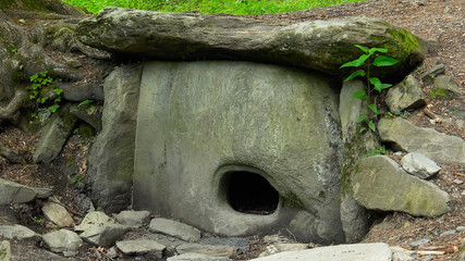 Dolmen near the Sochi city.
