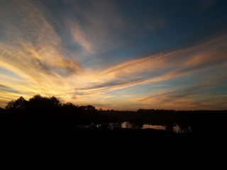 Evening sky