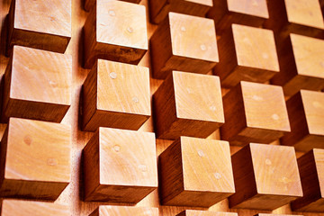 Wooden textured background.