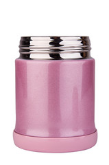 Thermos white background