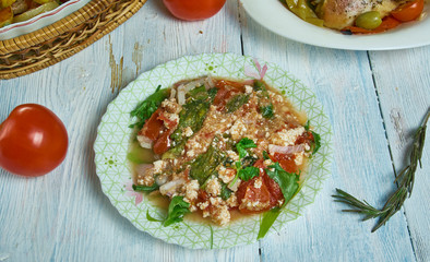 Italian-American Utica greens