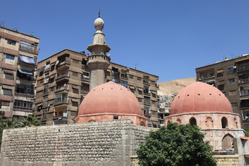 A view of Damascus from the Syrian capital