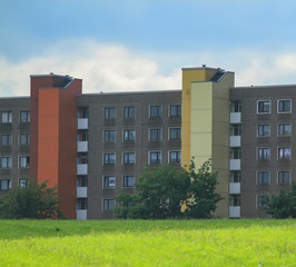 modern building in the city