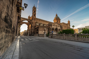 Naklejka premium La Cattedrale di Palermo, Italia