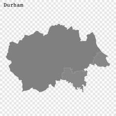 High Quality map is a county of England