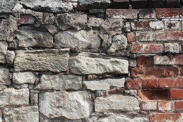 Background - Stacked Stone Wall.