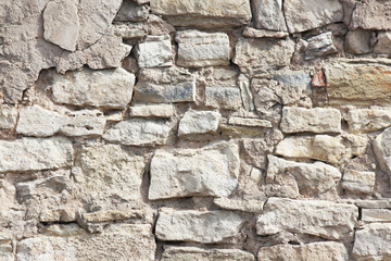 Background - Stacked Stone Wall.