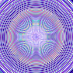 Hypnosemuster in blau lila