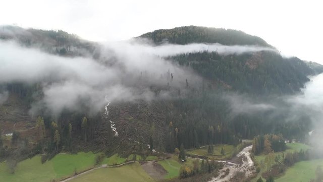 Tempesta Vaia in Trentino - Drone
