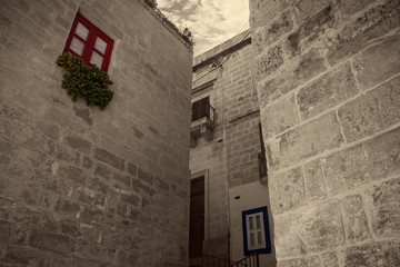 Red and Blue Windows