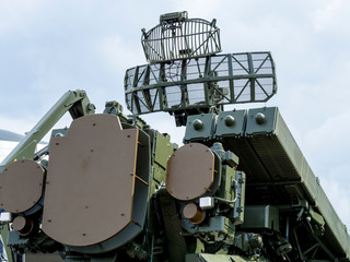 Anti-aircraft missile system. Air Defense. Military equipment.