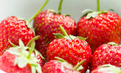 Fresh ripe perfect strawberry,wallpaper. Strawberry close up