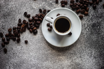 Coffee beans concept