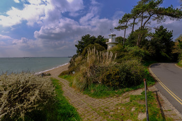 The Millenium Light at Lepe, New Forest National Park, Hampshire, UK