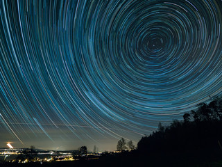 Sternenhimmel Langzeitbelichtung
