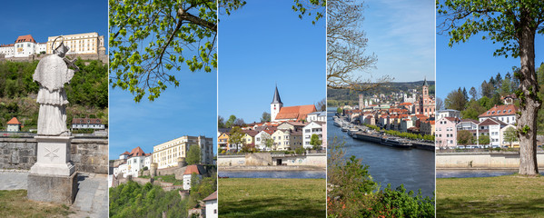 Passau im Frühling - Collage 1
