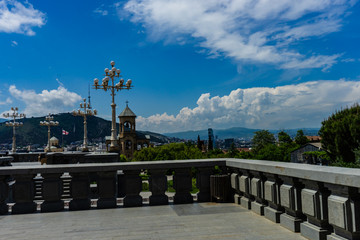 Fototapeta na wymiar Tbilisi city view