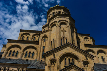 Sameba cathedral in Tbilisi, Georgia