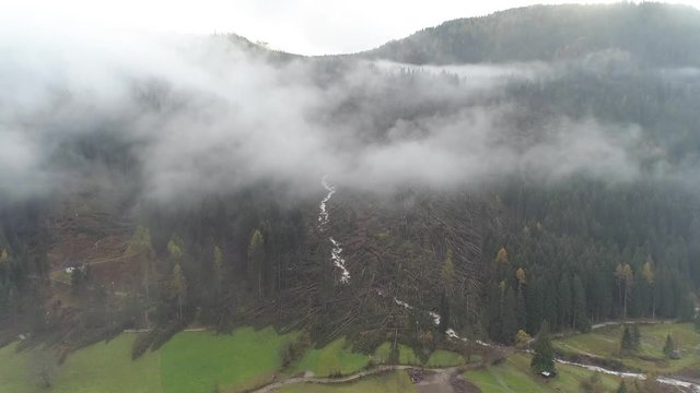 Tempesta Vaia in Trentino - Drone