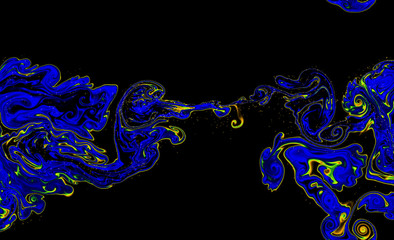 Magic space texture, pattern, looks like colorful smoke