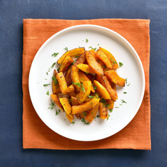 Roasted pumpkin slices