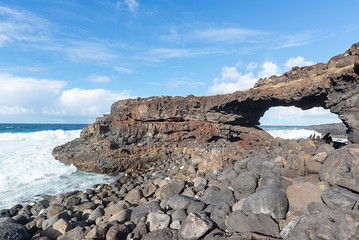 Fototapeta na wymiar Arch of Tejina in Tenerife Island, Spain