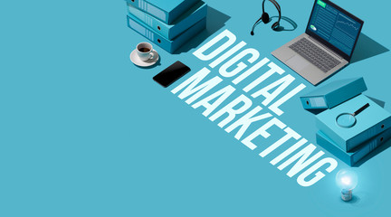 Digital marketing and communication service